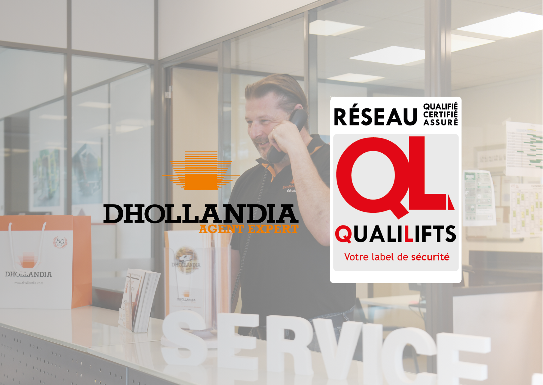 Dhollandia Services, membre du réseau Qualilifts, label de sécurité des hayons élévateurs