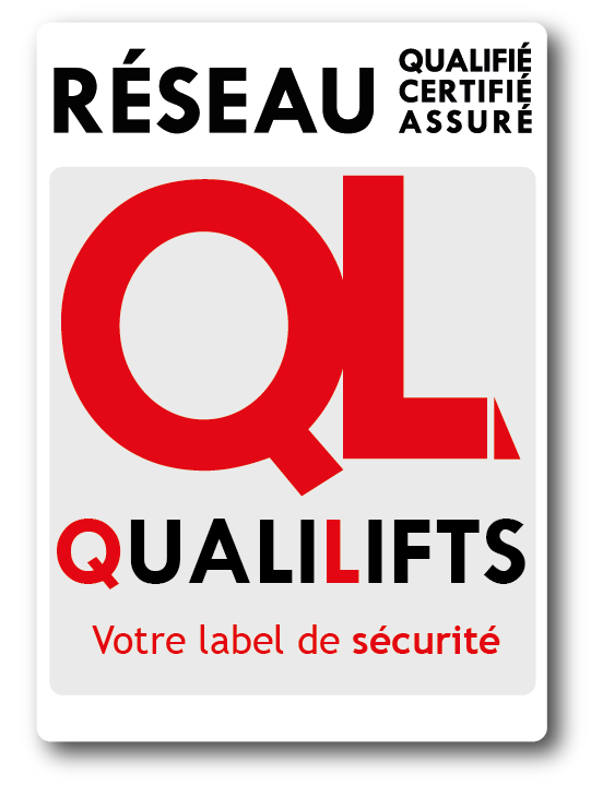 Logo Qualilifts, label de sécurité des hayons élévateurs